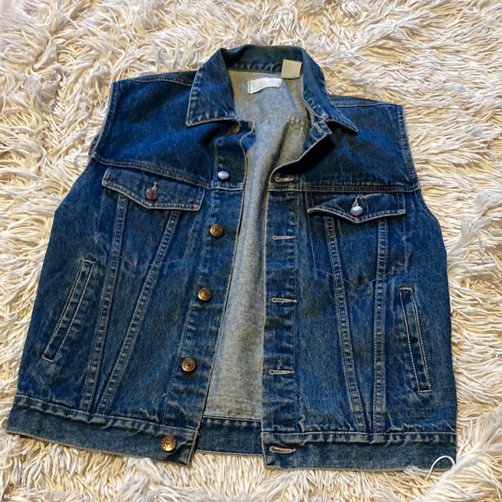 Men’s Jean Vest
